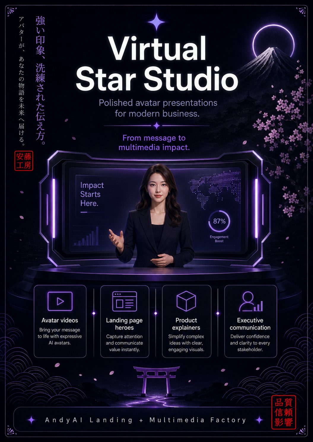 Website becomes world studio